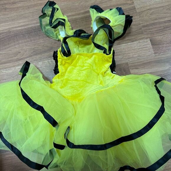 Bumble Bee Ballet Dress Costume Yellow and Black | Size 4 - Picture 4 of 10